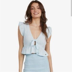 Roxy Sweetest Love Short Sleeve Top